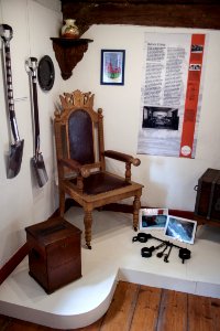 Interior detail in Skaelskor Bymuseum
