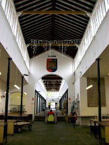 Interior of Shambles Market Hall, Devizes