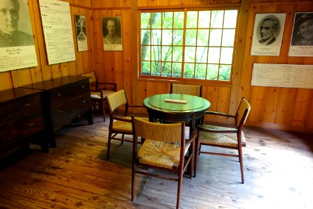 Interior of Shaw house - Karuizawa, Japan - DSC01936