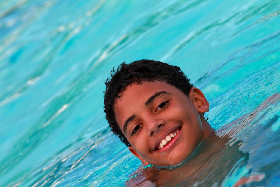 Pool water summer