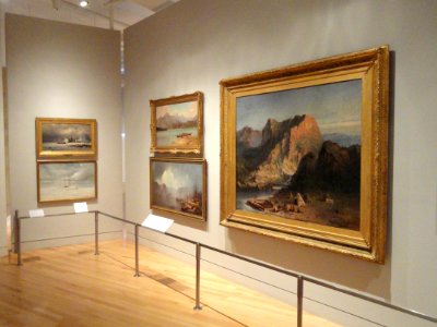 Interior view, Canadian paintings - Royal Ontario Museum - DSC00241