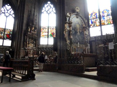 Interior of Freiburg Minster - DSC06656