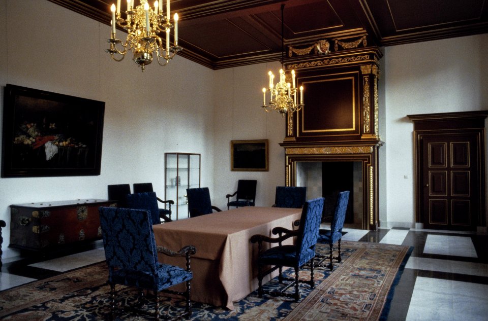 Interieur Paleis Noordeinde Pieter Post kamer, Bestanddeelnr 253-8876