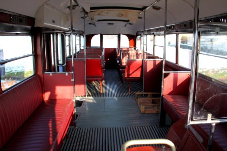 Interieur stichting Veteraan Autobussen GVB 157