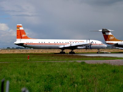 Interflug Ilyushin Il-18V DDR-STA cn 180001905, Leipzig Halle (LEJ - EDDP)