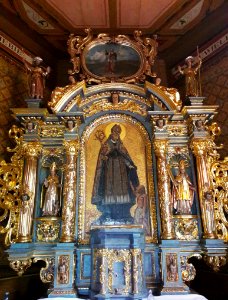 Interior of Saint Martin's Church in Zawada 08