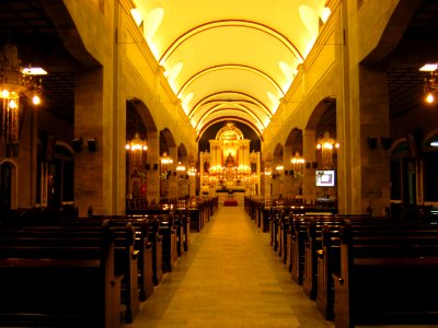 Interior of Our Lady of Grace Parish Church, Mabalacat City, Pampanga