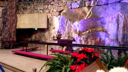 Interior of Temppeliaukio Church 7