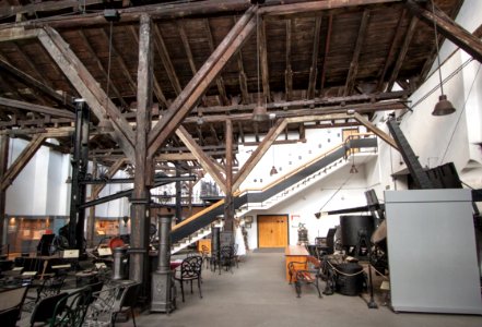 Interior of the Foundry Museum