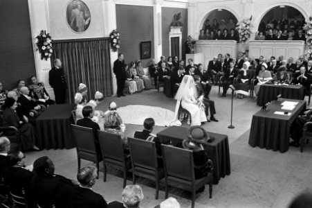 Huwelijk prinses Margriet en mr. Pieter van Vollenhoven overzichten, Bestanddeelnr 919-9639