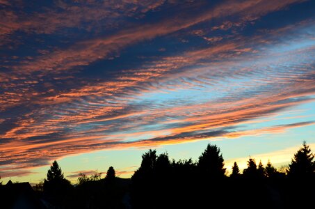 Sky clouds sunset