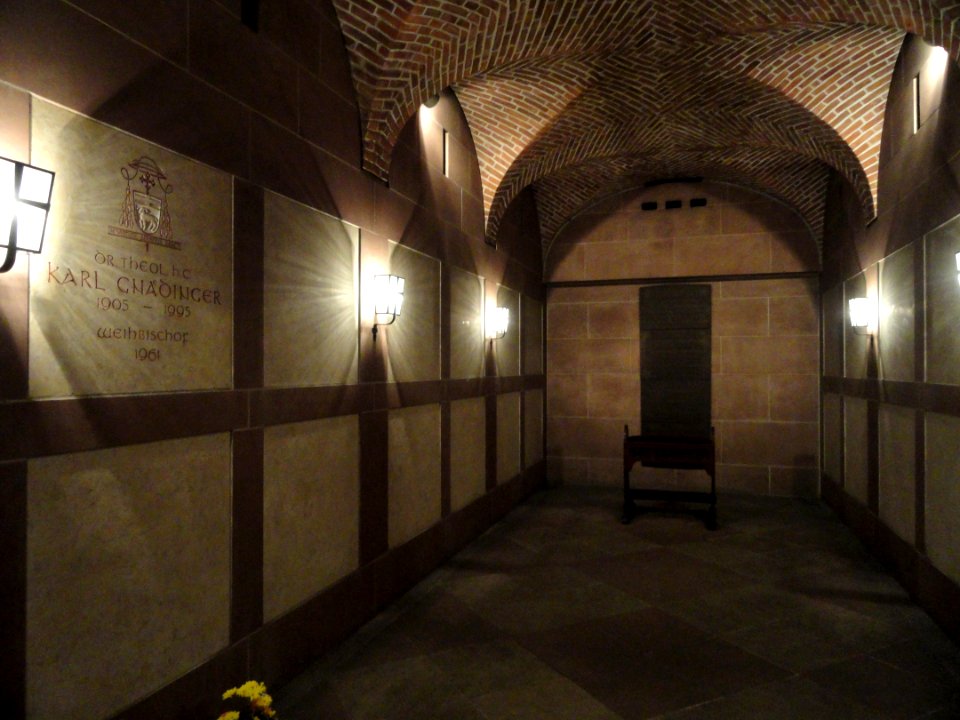 Interior of Freiburg Minster -