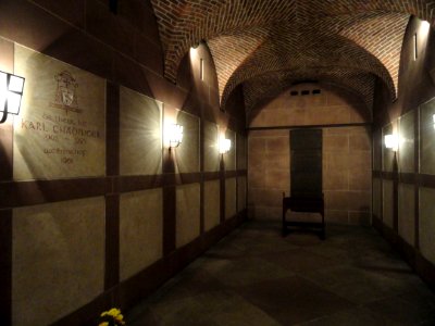 Interior of Freiburg Minster -