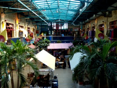 Interior of The Forks Market, Winnipeg Manitoba 01 photo