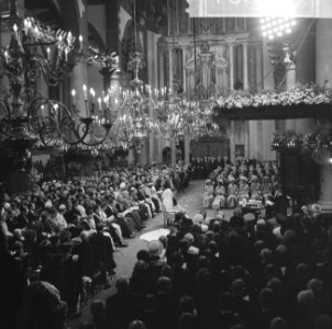 Huwelijk prinses Beatrix en Claus von Amsberg , plechtigheid in de Westerkerk, o, Bestanddeelnr 918-8829