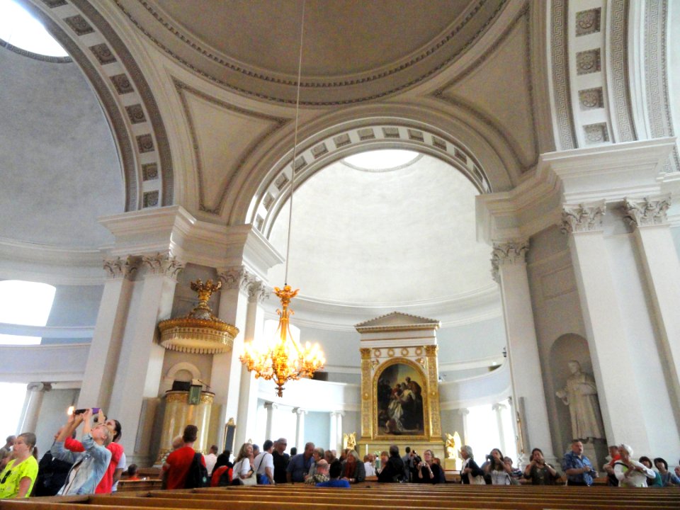 Interior of Helsinki Lutheran Cathedral - DSC05376