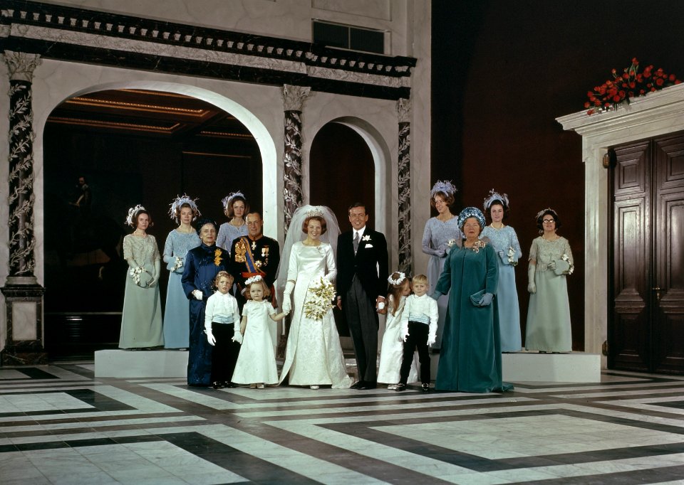 Huwelijk prinses Beatrix en prins Claus, Bestanddeelnr 254-7532
