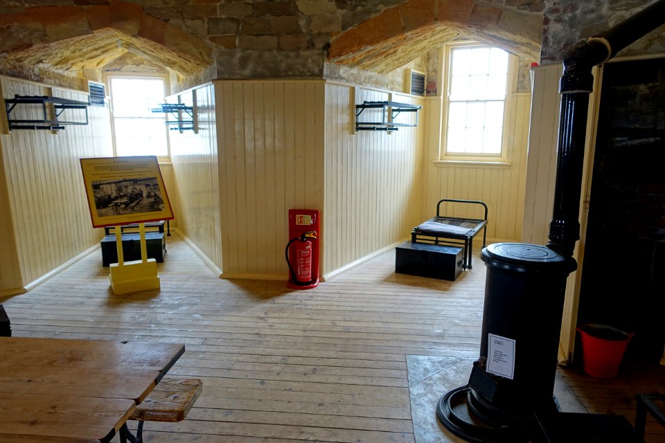 Interior of Calshot Castle - Calshot, England - DSC04193