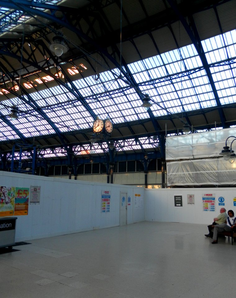 Interior of Brighton Station during Refurbishment (July 2013) (4)
