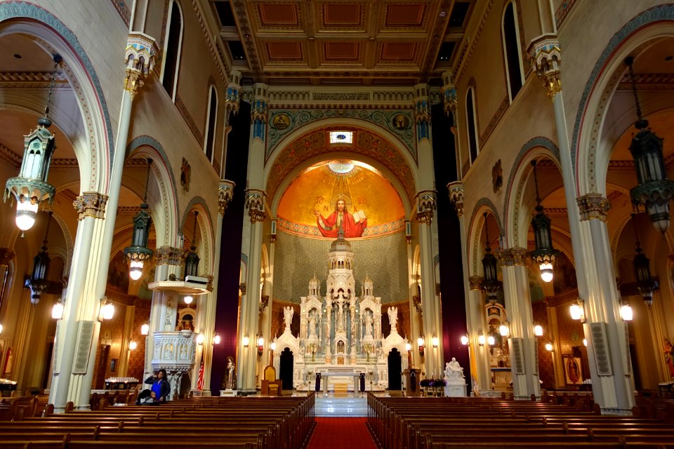 Interior view - Saints Peter and Paul Catholic Church - San Francisco, CA - DSC02580