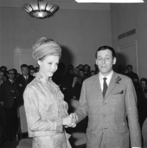 Huwelijk Corine Rottschäfer en Edo Spier, Bestanddeelnr 913-8118