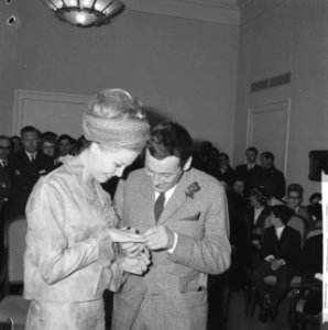 Huwelijk Corine Rottschäfer en Edo Spier, Bestanddeelnr 913-8115