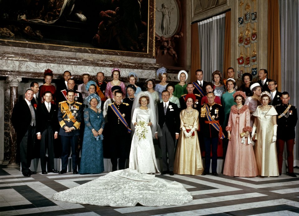 Huwelijk prinses Beatrix en prins Claus, Bestanddeelnr 254-7533
