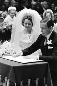 Huwelijk prinses Beatrix en Claus von Amsberg , overzicht, Bestanddeelnr 918-8787
