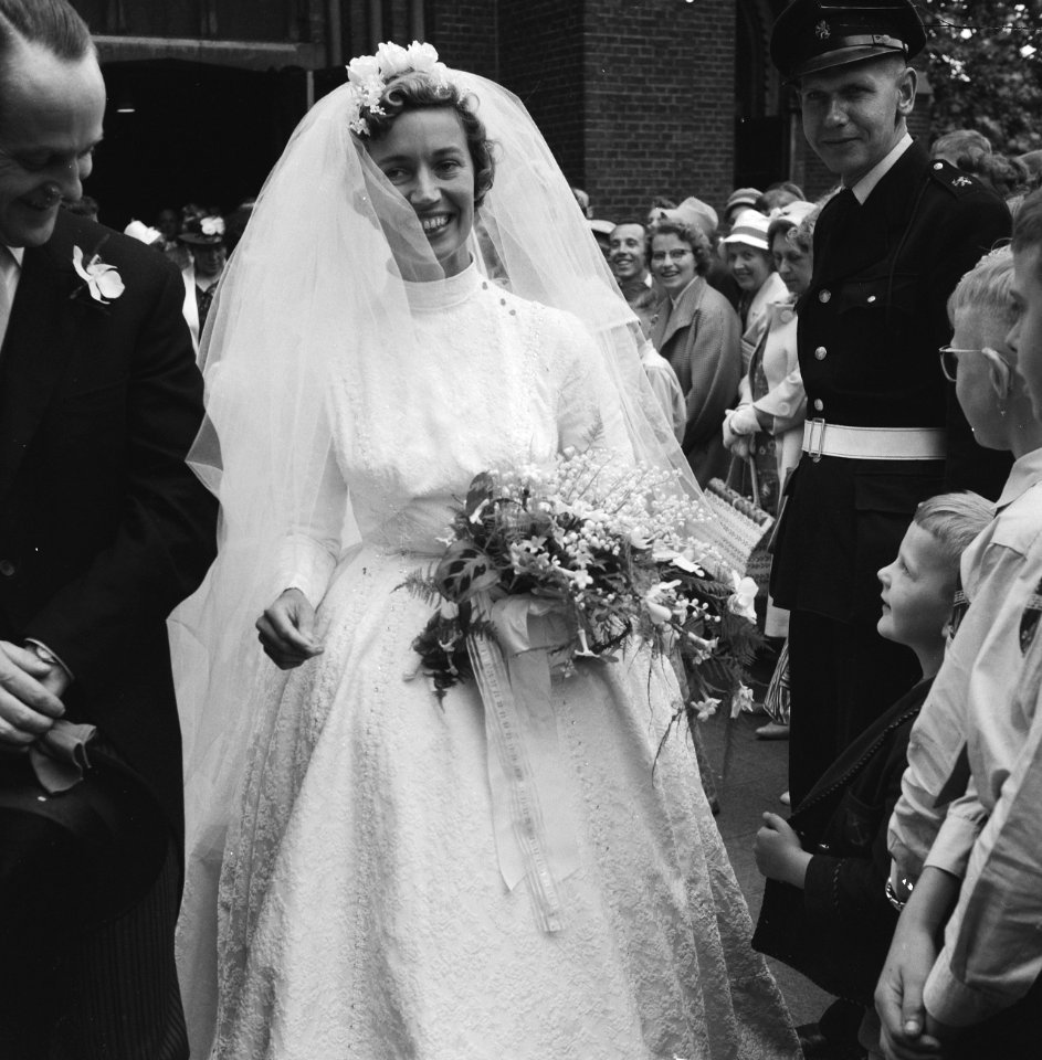 Huwelijk van Hannie Lips en Henk Scholten te Rotterdam, Bestanddeelnr 911-2855