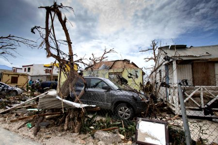 Hurricane Irma on Sint Maarten (NL) - starting to clean up - 03