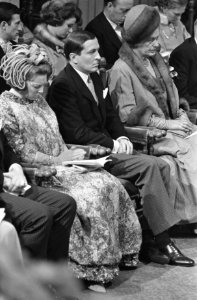 Huwelijk prinses Margriet en mr. Pieter van Vollenhoven huwelijksplechtigheid in, Bestanddeelnr 919-9687