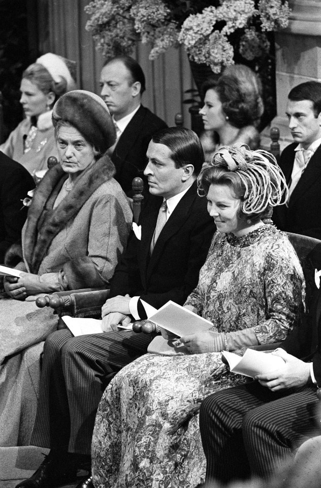Huwelijk prinses Margriet en mr. Pieter van Vollenhoven huwelijksplechtigheid in, Bestanddeelnr 919-9661