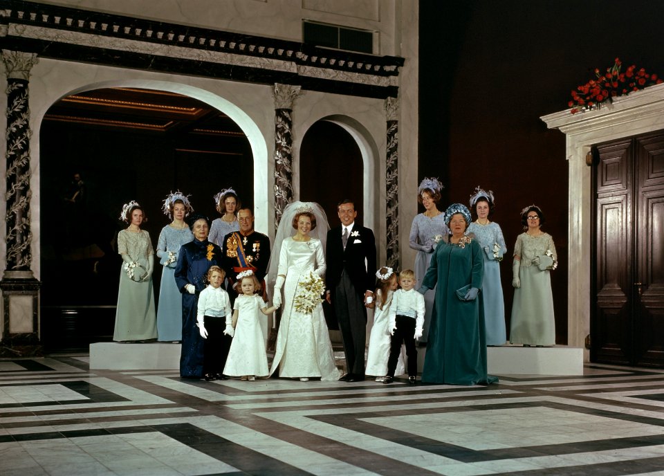 Huwelijk prinses Beatrix en prins Claus, Bestanddeelnr 254-7634