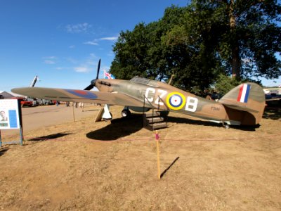 Hurricane 'CZ B', P3144 in Kent pic2