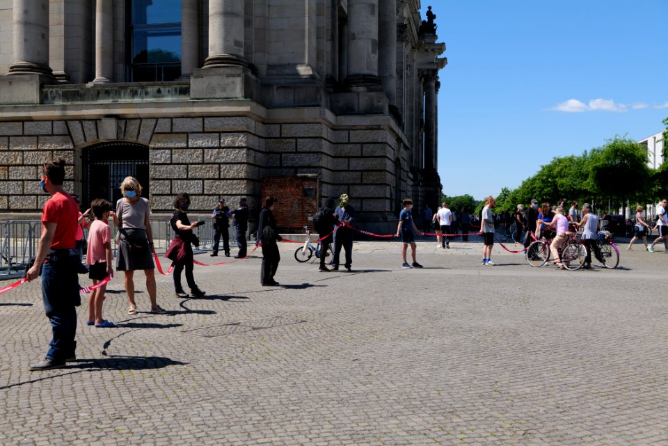 Human chain mobility protest Berlin 2020-06-02 74