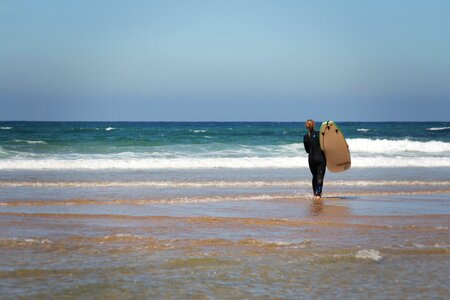 Beach water summer photo