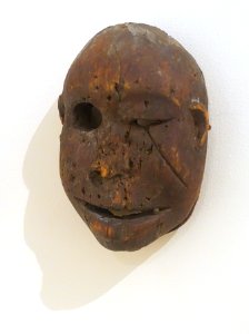 Human face mask - Jacobsen Yup'ik collection, 1883 - Ethnological Museum, Berlin - DSC01045