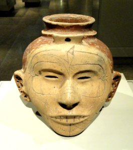 Human Head Effigy Jar, Late Mississippian Culture, Chickasawba Site, Mississippi County, Arkansas, 1350-1550 - Nelson-Atkins Museum of Art