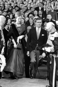 Huwelijk prinses Margriet en mr. Pieter van Vollenhoven huwelijksplechtigheid in, Bestanddeelnr 919-9681