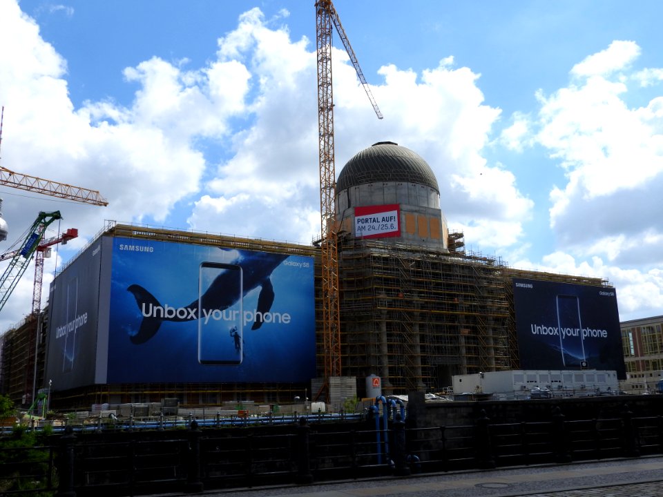 Humboldtforum under construction 1