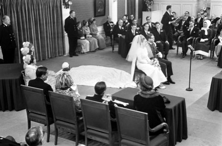 Huwelijk prinses Margriet en mr. Pieter van Vollenhoven overzichten, Bestanddeelnr 919-9636