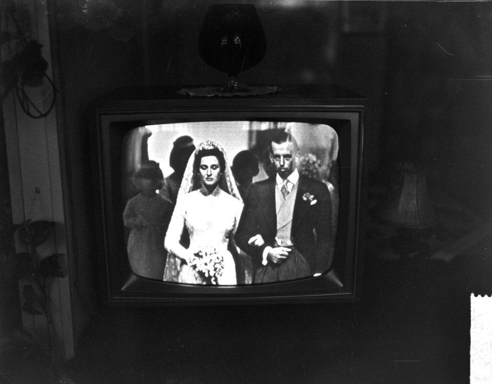 Huwelijk Alexandra van Kent met Angus Ogilvy in Westminster Abbey te Londen fot, Bestanddeelnr 915-0812