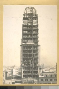 Humboldt Bank Building construction (frontal view) - San Francisco, CA