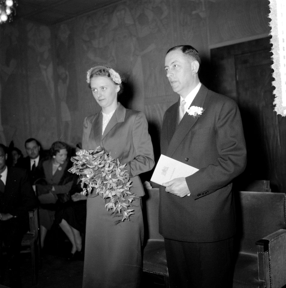Huwelijk mejuffrouw Behrens, Bestanddeelnr 907-1418