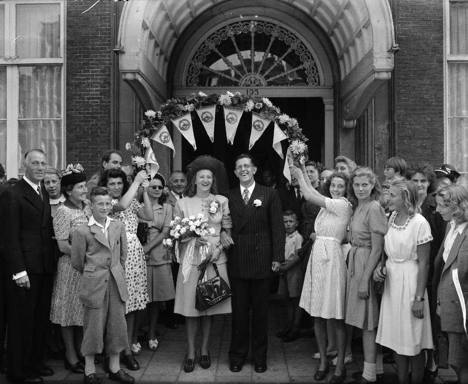 Huwelijk H Schopman, Bestanddeelnr 902-3077