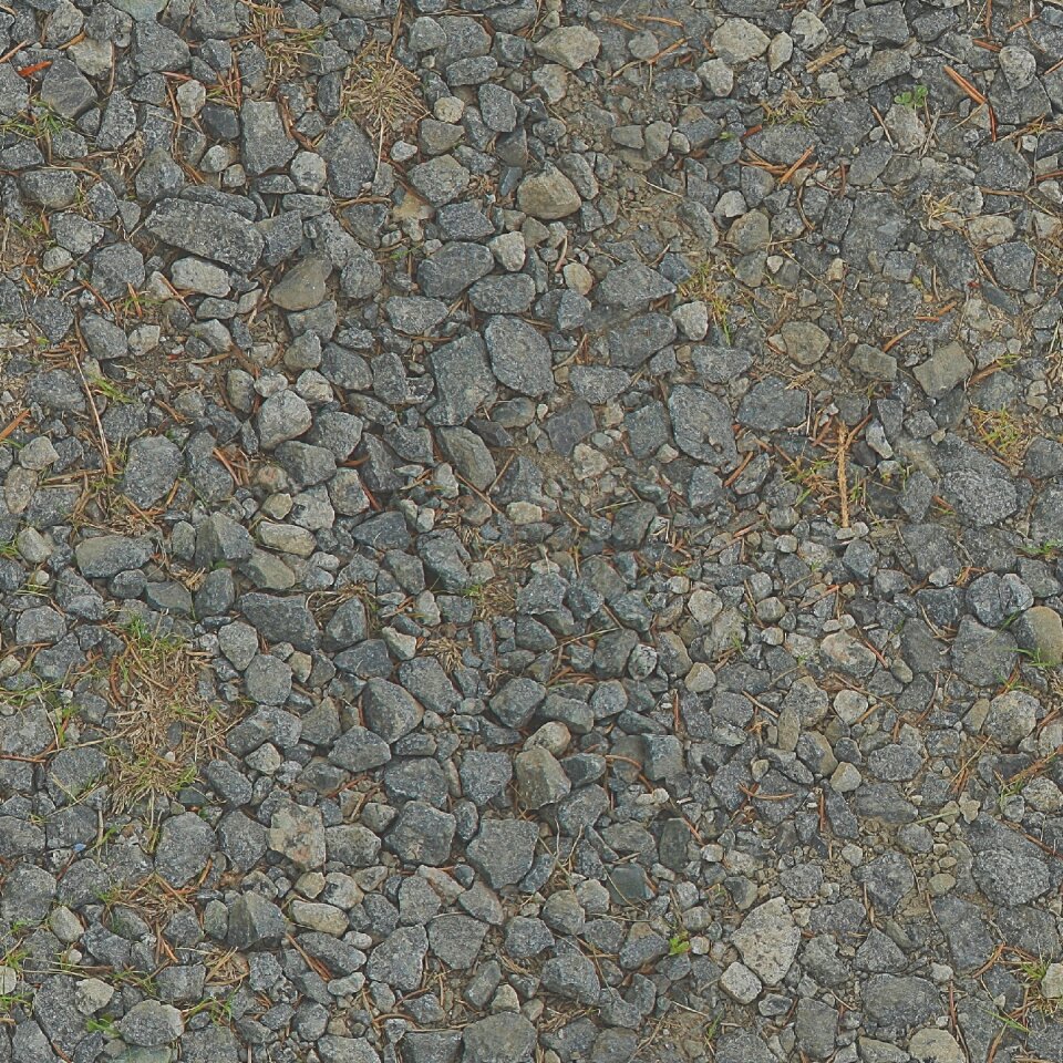 Tileable texture gravel