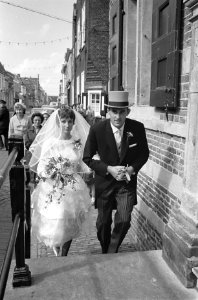 Huwelijk Piet van Eijsden en Nel de Ruiter (tennis), Bestanddeelnr 914-2841