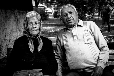 Elderly adult mature