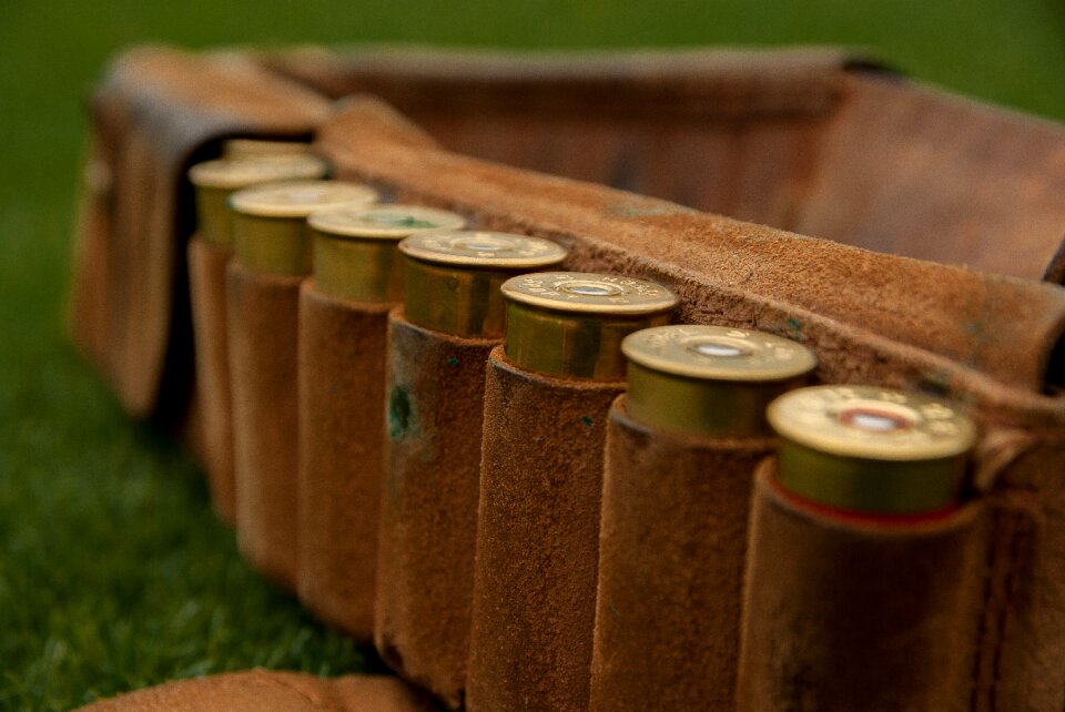 Cartridges ammunition gun