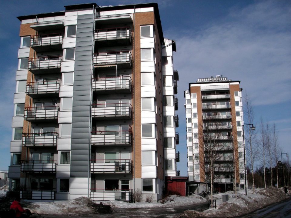 Hyreshus på Ridvägen, Umeå
